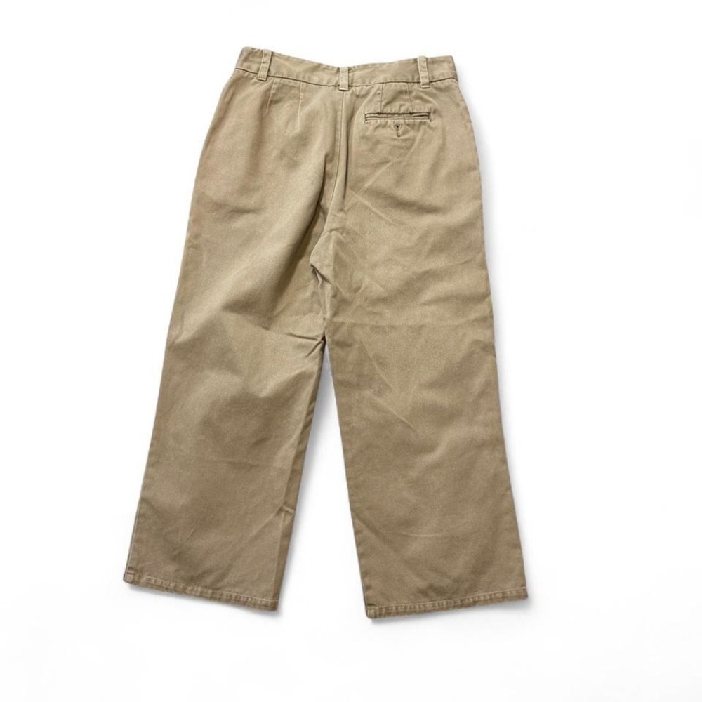 Vintage Y2K Gap Khakis Wide Leg Cropped Chino Pants, Women's Size 4 - Picture 3 of 12